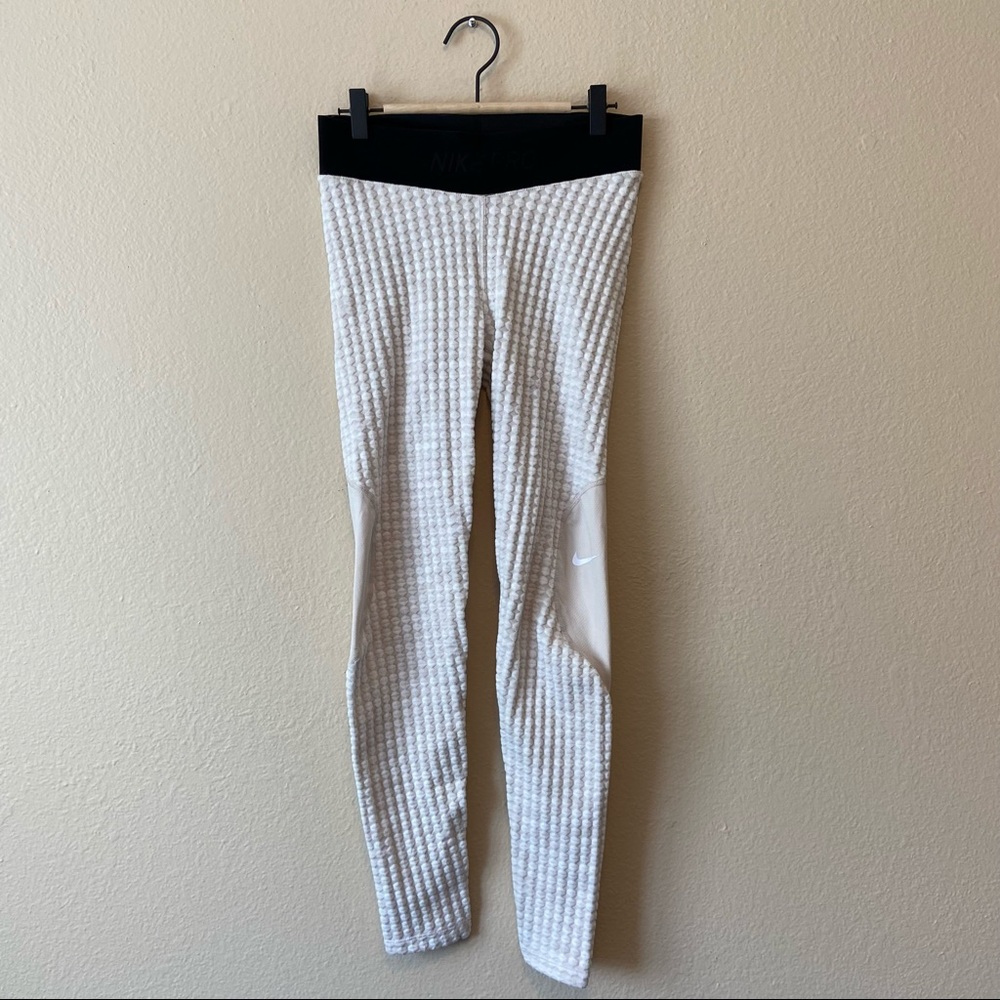 Nike Pro Hyperwarm Textured Training Leggings - image 2